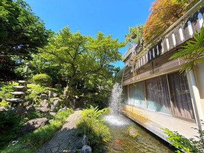 庭園・滝