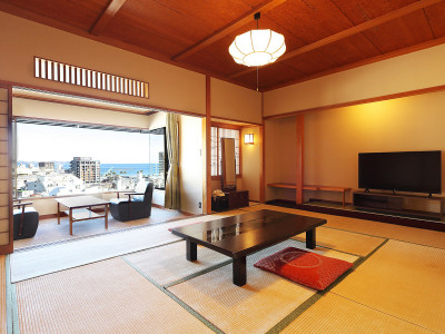 【五葉館・最上階・海眺望】和室二間 一例
