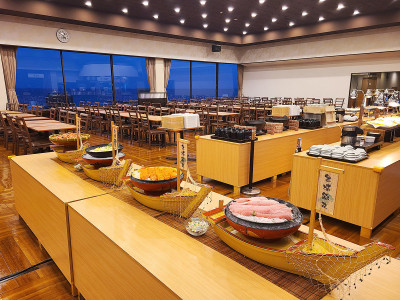 夕食バイキング 一例