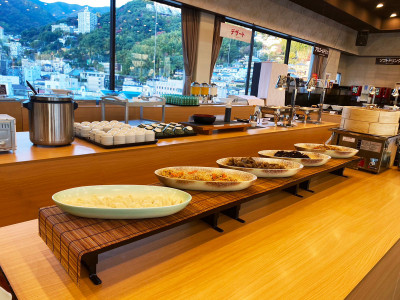 朝食バイキング 一例